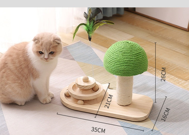 Stylish Cat Tree  Cat Toy  Scratching Post  Sisal Claw Scratcher  Indoor Cats