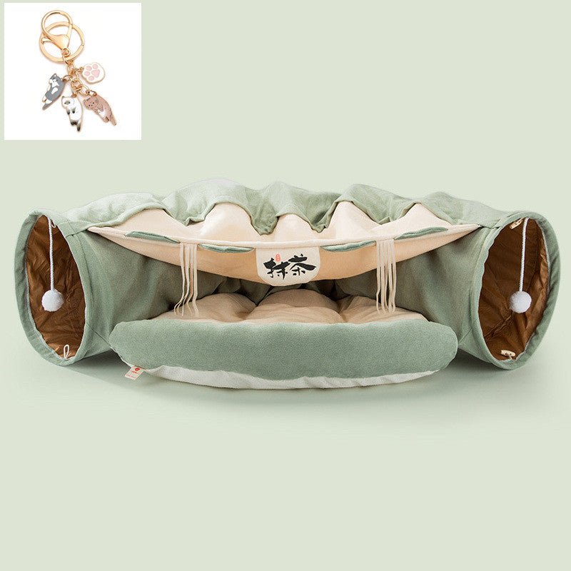 Collapsible Cat Tunnel | Foldable, Durable, Indoor & Outdoor Play Toy